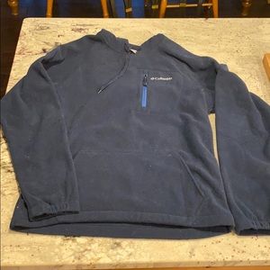 Columbia pullover fleece hoodie